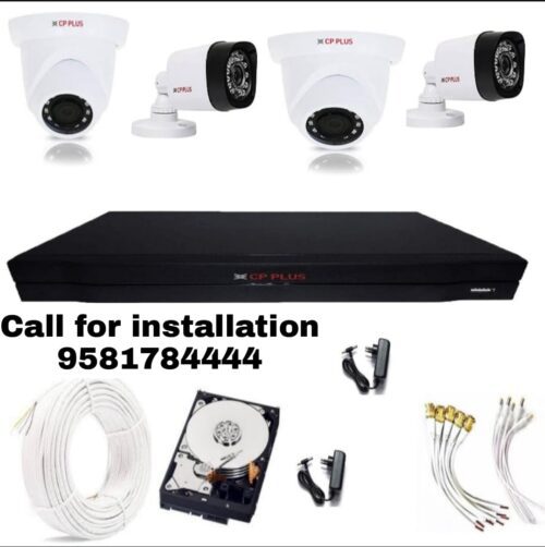 2.4MP CPPLUS 4Cameras Combo