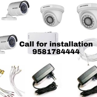 2MP Hikvision bullet dome CCTV