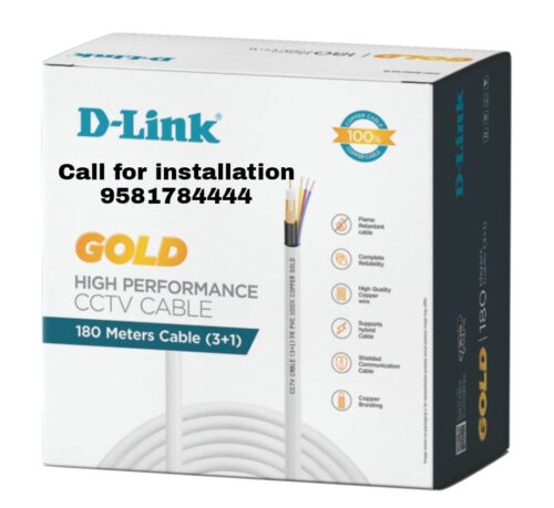 D-Link 180m Copper GOLD cable