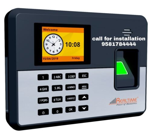 Realtime C101 Biometric ECO Series Excel Output Attendance System 