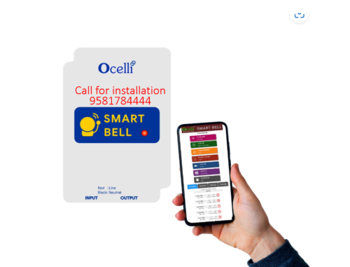 OCELLI School Bell Timer Automatic Management System - 6 Seasons 32 Sessions Per Day + Unlimited Holidays with wi-fi