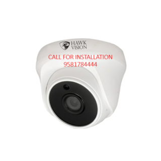 HAWKVISION 2MP FULL COLOR DOME CAMERA - HV-AHD-D3520T-SH For Indoor Use Day And Night Vision