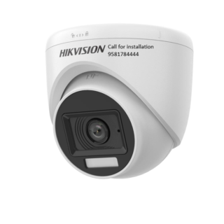5MP INDOOR DOME SECURITY CCTV CAMERA HIKVISION DS-2CE70KF0T-PFS 3K COLORVU BUILT-IN MIC