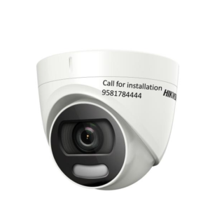 CCTV CAMERA FOR HOME HIKVISION DS-2CE72HFT-F 5 MP Dome ColorVu Fixed Turret Camera