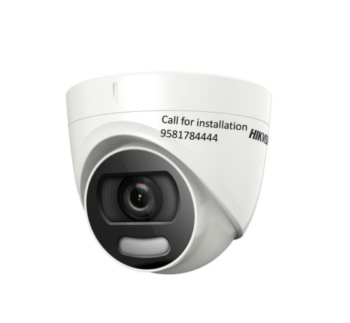 CCTV CAMERA FOR HOME HIKVISION DS-2CE72HFT-F 5 MP Dome ColorVu Fixed Turret Camera