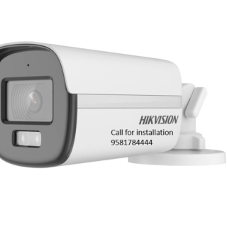 BUY HIKVISION 5MP 3K CCTV CAMERA DS-2CE12KF0T-FS ColorVu Audio Fixed Bullet Camera CCTV Camera For Home