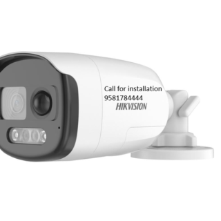 2MP COLORVU PIR HIKVISION BULLET CCTV CAMERA DS-2CE12DF3T-PIRXOS BUILT-IN MIC CCTV CAMERA FOR HOME