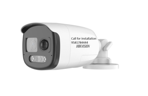 2MP COLORVU PIR HIKVISION BULLET CCTV CAMERA DS-2CE12DF3T-PIRXOS BUILT-IN MIC CCTV CAMERA FOR HOME