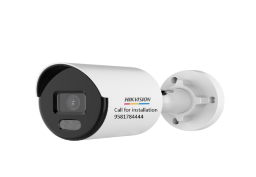 4MP COLOVU BULLET IP DS-2CD1047G2-L CCTV CAMERA HIKVISION BUILT-IN MIC SD CARD SLOT CCTV CAMERA FOR HOME