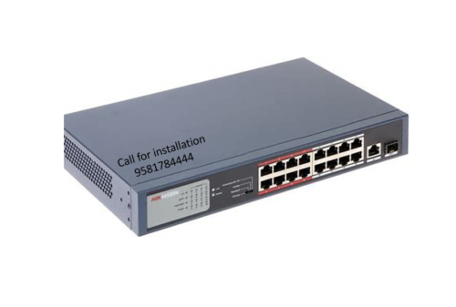 HIKVISION 24 PORT FAST ETHERNET UNMANAGED POE SWITCH DS-3E0326P-E/M NETWORK SWITCH
