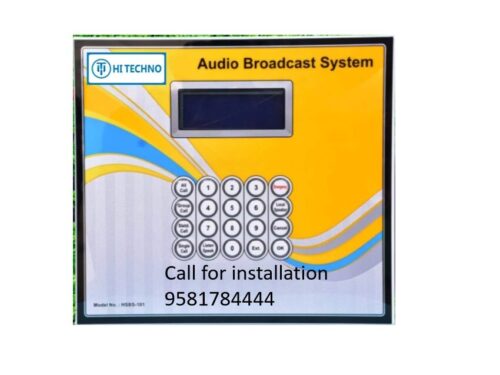 TWO WAY BROADCAST SYSTEM WITH 80CHANNEL