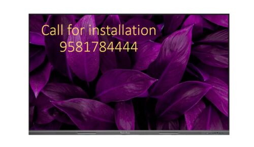 Studynlearn 86inch Ultra 4K HD Interactive Flat Panel Android 11.0 Multitouch Screen Display 4 GB RAM | 32 GB ROM 15W-2 Speake Best for Teaching