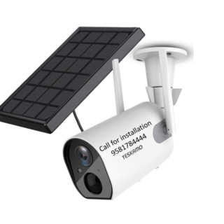 Solar CCTV Camera with Wi-Fi Support Yeskamo 2mp 1080p Audio