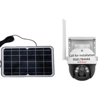 CP Plus Solar Battery CCTV Camera 4MP 4G sim Support