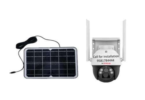 CP Plus Solar Battery CCTV Camera 4MP 4G sim Support