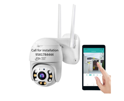 PKST Wireless Wi-Fi 1080p PTZ Outdoor Wireless CCTV Camera
