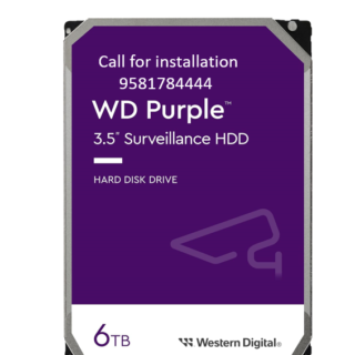 WD Purple 6TB Surveillance Hard Disk Drive for CCTV