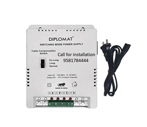 Elove 8Channel SMPS for CCTV Power Supply Adapter