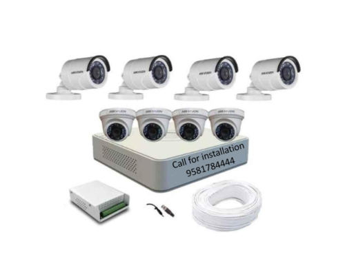 Hikvision 2MP Night Vision 8Camera with 8Channel DVR Combo
