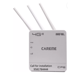 CareME 300 Mbps 4G Wi-Fi Router Sim Support