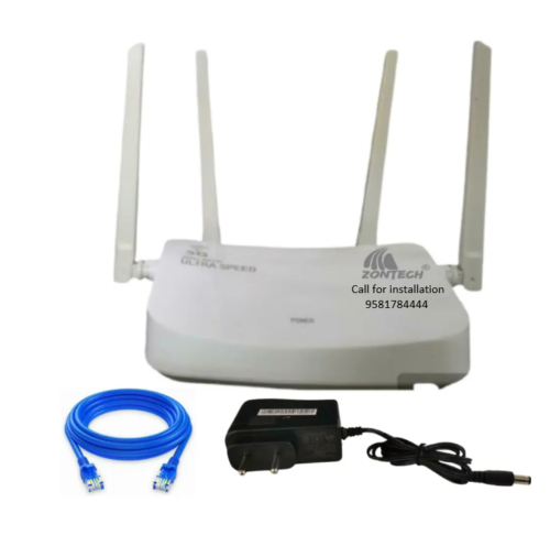 ZONTECH 4G Router Ultra Pro LTE Wi-Fi SIM Based