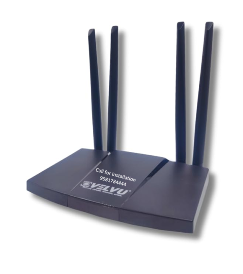 Velvu 4G and 5G SIM Support Wi-Fi Router 4 Antennas