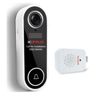 CP Plus CP-L23 Wi-Fi Doorbell Two-way Communication and 2MP Camera