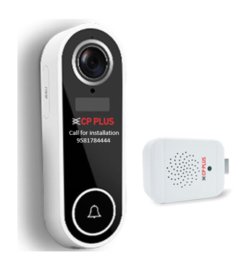 CP Plus CP-L23 Wi-Fi Doorbell Two-way Communication and 2MP Camera