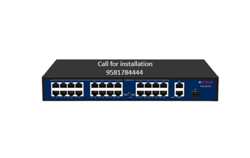 CP Plus 24PoE Ports and 2Gigabit 1SFP Uplink Port CP-DNW-HPU24G2F1-30