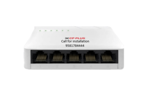 CP Plus 5-Port 10/100/1000Mbps Gigabit Switch CP-ANW-GS105-M