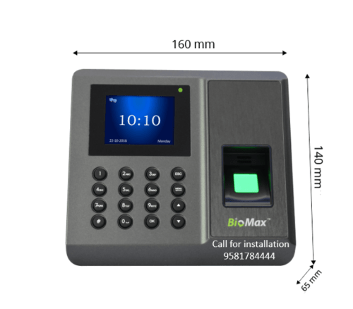 Biomax Fingerprint Time Attendance & Access Control System N-X90W