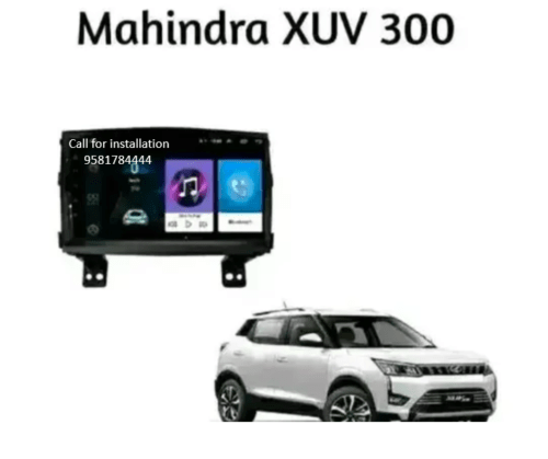 Mahindra XUV 300 Car 9 Inch Touch Display