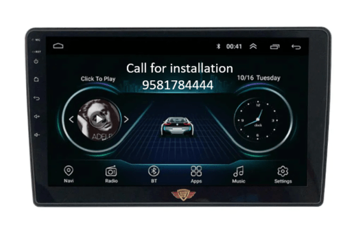 Ateen Mahindra KUV100 Car Navigation Touch Screen 9 inch Display