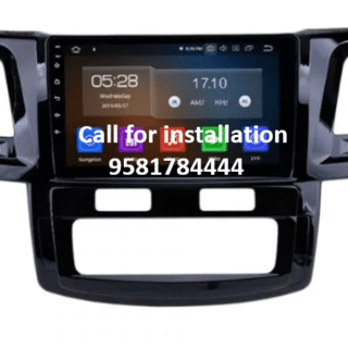 Toyota Fortuner 9 Inch Touch Android Display and Stereo System