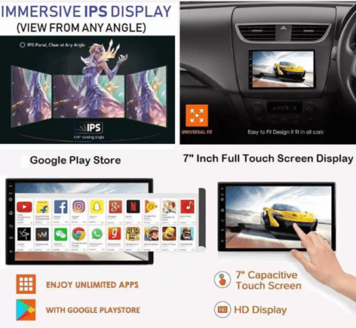 Hymn 9 Inches Touch Display Android Toyota Corolla Car Stereo - Image 3