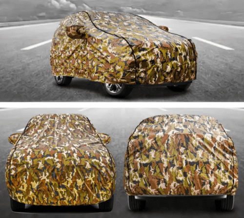 Car Body Cover Waterproof for Nissan Micra with Triple Stitch - Image 7